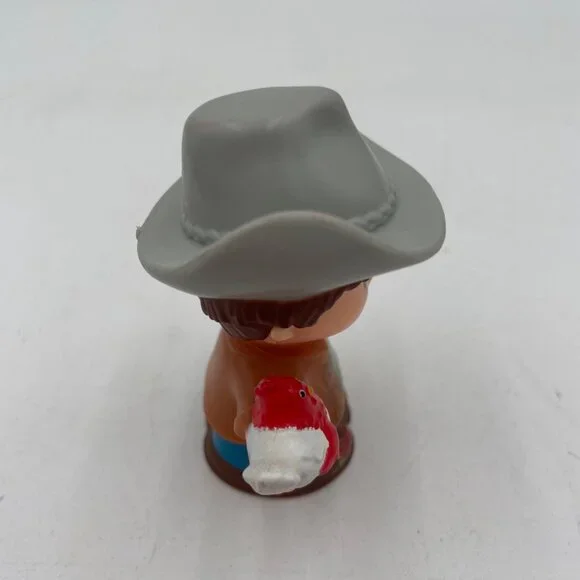 Little People Cowboy Hat Holding Chicken Figurine Toy 3” - Picture 4 of 7